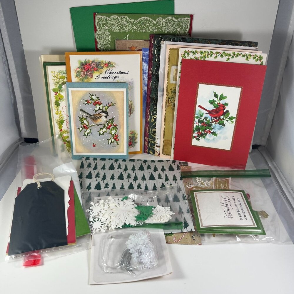 Vintage-To-Now Christmas Ephemera Pack For Scrapbooking/Junk Journaling/Papercra